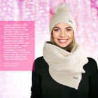 Nicole Miller New York Hanging Scarf and Beanie Set product image