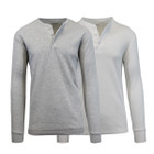 Men's Long Sleeve Henley Thermal Shirts (2-Pack) product image