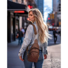 Real Leather Solid Strap Shoulder Sling Bag product image