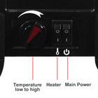 14" 1400W Electric Freestanding Fireplace  product image