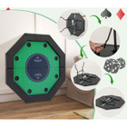 48-Inch 8-Player Foldable Poker Table with Carrying Bag & Cup Holders product image
