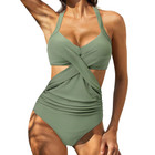 Women's Tankini Monokini Swimsuit with Side Cutouts product image