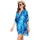 Women's Pullover Swim Beachwear Cover-up Tunic Dress product image