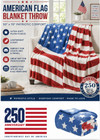 Noble House® American Flag Oversized Throw Blanket product image
