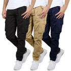 Men's Flex-Stretch Cotton Cargo Pants (1 to 3-Pack) product image