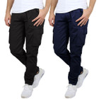 Men's Flex-Stretch Cotton Cargo Pants (1 to 3-Pack) product image