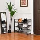 Adjustable Tilt Shoe Rack (3- or 4-Tier) product image
