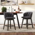 Counter-Height Fabric-Upholstered Bar Stools (Set of 2 or 4) product image