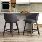 Counter-Height Fabric-Upholstered Bar Stools (Set of 2 or 4) product image