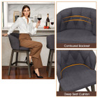 Counter-Height Fabric-Upholstered Bar Stools (Set of 2 or 4) product image