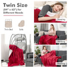 Heated Electric Throw Blanket with 5 Heating Levels  product image