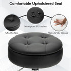 Adjustable 360° Swivel Storage Stool with Removable Tray product image