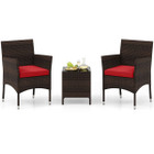 Outdoor Conversation Set with Cushions (3-Piece) product image
