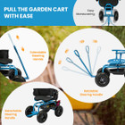 Adjustable Rolling Scooter with Swivel Seat product image