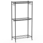 2-Tier Clothing Rack with Cover product image