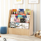 4-Tier Kids Wooden Bookshelf product image