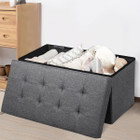 31.5'' Foldable Fabric Storage Ottoman  product image
