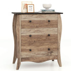 30" Farmhouse Side Table with Drawers  product image