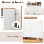 Buffet Sideboard with 3 Cabinets and Shelves  product image