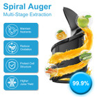 Wide Feed Chute Electric Juicer Extractor Machine product image