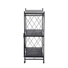 Foldable Storage Shelf with Wheels (3/4/5-Tier Options) product image