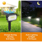 57-LED Solar Cool White Spotlight (4-Pack) product image