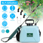 Portable Garden Sprayer, 1.32-Gallon product image