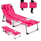 Outdoor Folding Chaise Lounge (1- or 2-Pack) product image