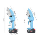 Electric Mini Chainsaw with 2 Chain Sizes product image