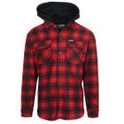 Men’s Hooded Flannel Sherpa-Lined Shacket product image