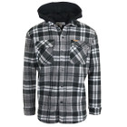 Men’s Hooded Flannel Sherpa-Lined Shacket product image