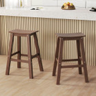 29" Patio Bar Stool with Curved Seat (Set of 2) product image