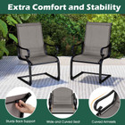 Outdoor C-Spring Motion Rocking Chairs (Set of 2) product image
