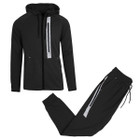 Men's Full-Zip Tech Fleece Hoodie and Jogger Set with Reflective Trim product image