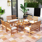Acacia Wood Outdoor Furniture Set with Coffee Table  product image