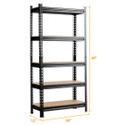 Metal 5-Tier  60'' Storage Shelving Unit product image