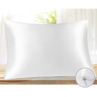 Luxurious Zippered Satin Pillow Cover Protector (1- to 2-Pack) product image