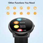 Smart Watch for Men Women, Smart Watch for Android and iOS Phones, IP68 Waterproof, Full Color Touch Screen, Sleep Monitor,Black product image