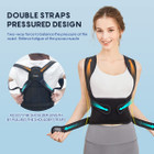 Back Brace and Posture Corrector Adjustable And Lightweight Posture Corrector Back Support Provides Support And Shape For Neck, Shoulders And Back(Size S) product image