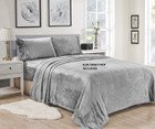 Noble House Lavana Microplush Fitted Sheet/Pillowcase Set product image