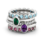 1.60 Carat (ctw) Blue Topaz Ring in Sterling Silver product image