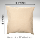 18" x 18" Pumpkin Pillow Cover product image