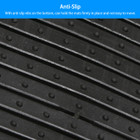 4-Piece Black PVC Car Floor Mats - Front & Rear product image