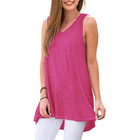 Women's V-Neck Tunic Length Long Tank product image