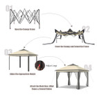 11 x 11-Foot 2-Tier Pop-up Canopy with Carrying Bag product image