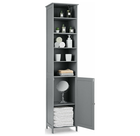 Freestanding 72''H White or Grey Storage Cabinet product image