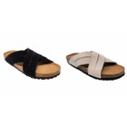 Gaahuu Women's Leather Crisscross Sandals product image