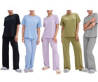 Women's Silky Short Sleeve Pajama Set with Top & Bottom (2-Pack) product image