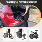 16" Folding Portable Electric Bicycle with 550W Brushless Motor product image