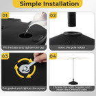 Fillable Umbrella Base with Plastic Ring and Adapters product image